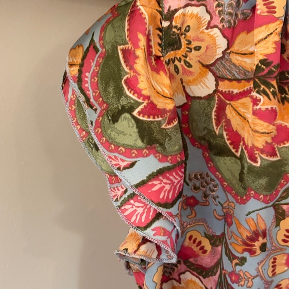 Chenault Multicolor Floral Blouse - Picture 5 of 5